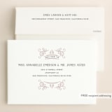 "Modern Deco" - Save the Dates in Noir by Kelly Schmidt - FREE Recipient Addressing