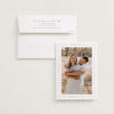 "Sweet Simplicity" - Save the Dates in Blush by Lauren Chism - Save the Date with Envelope
