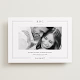 "Alcott" - Save the Dates in Mocha by Meagan Christensen - Front