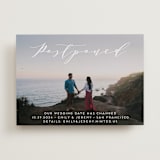 "Modern Elegance" - Save the Dates in Snow by Alexandra Dzh - Front