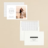 "Elegant Space" - Save the Dates in Sugar by Jessica Williams - Assembled