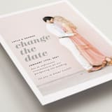 "Meet Us In Miami" - Save the Dates in Slate by Laura Hamm - Detail