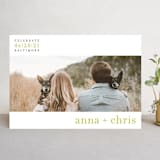 "float + celebrate" - Save the Dates in Celery by Float Paperie - Front