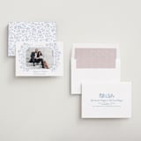 "Framed Florals" - Save the Dates in Sky by Robert and Stella - Assembled