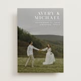 "Hold Tight" - Save the Dates in Ivory by Juneau Designs - Front