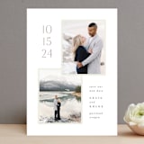 "modern duo" - Save the Dates in Taupe by Hooray Creative - Front