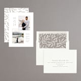 "modern duo" - Save the Dates in Taupe by Hooray Creative - Assembled