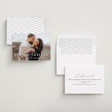 "Simple name" - Save the Dates in Pearl by Brooke Chandler - Assembled