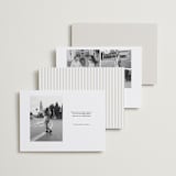 "boxed in" - Save the Dates in Quartz by Jenny Millington - Back of Card Options
