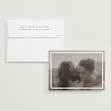 "boxed in" - Save the Dates in Quartz by Jenny Millington - Save the Date with Envelope