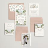 "Disney's Once Upon In a Dream" - Save the Dates in Spring by Petra Kern - Matching Invitation Suite