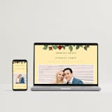 "Enchanted Rose from Disney's Beauty & The Beast" - Save the Dates in Minosa by Leah Bisch - FREE Wedding Website