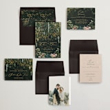 "New Orleans" - Save the Dates in Mystic by Phrosné Barwood - Matching Invitation Suite