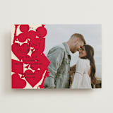 "Pair of Hearts from Disney's Alice In Wonderland" - Save the Dates in Ruby by Baumbirdy - Front