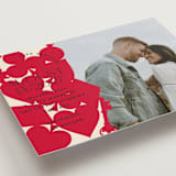 "Pair of Hearts from Disney's Alice In Wonderland" - Save the Dates in Ruby by Baumbirdy - Detail