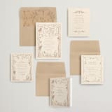 "Disney Storybook" - Save the Dates in Autumn by Morgan Ramberg - Matching Invitation Suite