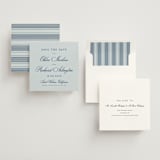 "Landscape Script" - Save the Dates in Sky by Kelly Schmidt - Assembled