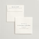 "Landscape Script" - Save the Dates in Sky by Kelly Schmidt - FREE Recipient Addressing