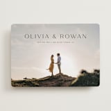 "Classic Elegance" - Save the Dates in Midnight by Shirley Lin Schneider - Front