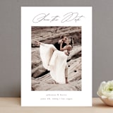 "Happy Together in Love" - Save the Dates in Snow by Chris Griffith - Front