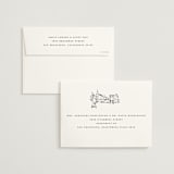"NYC Skyline" - Save the Dates in Halo by Teju Reval - FREE Recipient Addressing