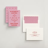 "The Cake" - Save the Dates in Cherry by Helena Vitto - Assembled