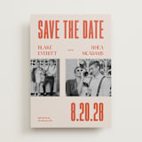 "Poster" - Save the Dates in Sunset by Rachel Cassel - Front