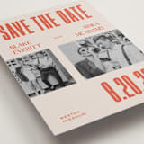 "Poster" - Save the Dates in Sunset by Rachel Cassel - Detail