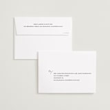"Parker" - Save the Dates in Dove by Olivia Kanaley Inman - FREE Recipient Addressing