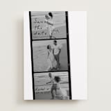 "Filmstrip" - Save the Dates in Onyx by Sarah Mraz - Front