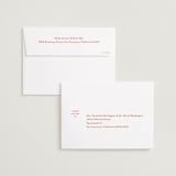 "Aperitivo" - Save the Dates in Grapefruit by Megan Davis - FREE Recipient Addressing