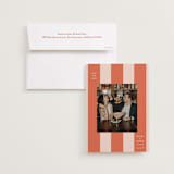 "Aperitivo" - Save the Dates in Grapefruit by Megan Davis - Save the Date with Envelope