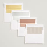 "espresso" - Save the Dates in Chantilly by Pippa Shaw - Envelope Liner Options