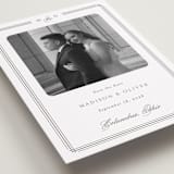 "Lines" - Save the Dates in Cobblestone by Emily Betts - Detail