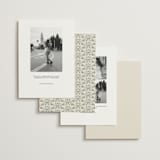 "Tahoe Lake" - Save the Dates in Cream by Sherley Ferreira - Back of Card Options