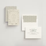 "Tahoe Lake" - Save the Dates in Cream by Sherley Ferreira - Assembled