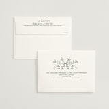 "Tahoe Lake" - Save the Dates in Cream by Sherley Ferreira - FREE Recipient Addressing