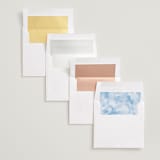 "Ever After Begins" - Save the Dates in Quiet Morning by Yuliya Evseeva - Envelope Liner Options