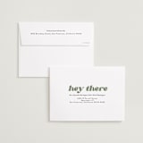 "Sidele" - Save the Dates in Pearl by Christie Garcia - FREE Recipient Addressing