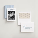 "Opening Titles" - Save the Dates in Lake by Robert and Stella - Assembled