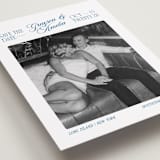 "Opening Titles" - Save the Dates in Lake by Robert and Stella - Detail
