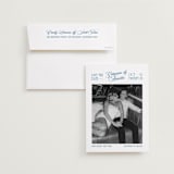 "Opening Titles" - Save the Dates in Lake by Robert and Stella - Save the Date with Envelope