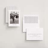 "Framed Minimalist" - Save the Dates in Silk by Kelly Schmidt - Assembled