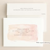"Masked Wash" - Save the Dates in Passion Fruit by Rebecca Bowen - FREE Recipient Addressing