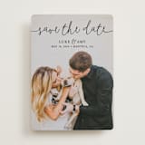 "Pretty Love" - Save the Dates in Onyx by Christine Taylor - Front