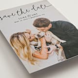 "Pretty Love" - Save the Dates in Onyx by Christine Taylor - Detail