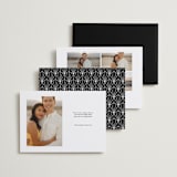 "Elegant Fete" - Save the Dates in Pearl by Brooke Chandler - Back of Card Options
