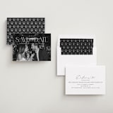 "Elegant Fete" - Save the Dates in Pearl by Brooke Chandler - Assembled