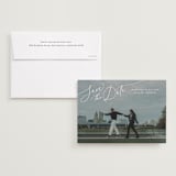"On The Horizon" - Save the Dates in Pearl by Kaydi Bishop - Save the Date with Envelope