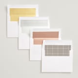 "Brookefield" - Save the Dates in Opal by Robert and Stella - Envelope Liner Options